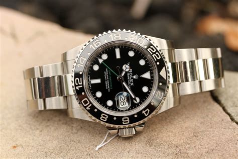 black rolex gmt ii|rolex gmt all black.